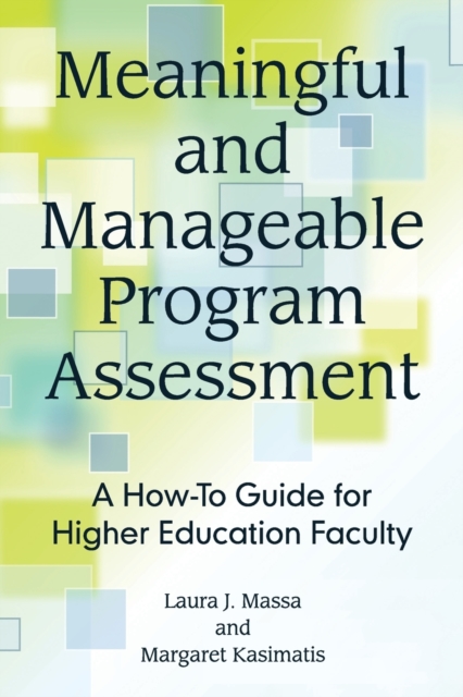 Meaningful and Manageable Program Assessment