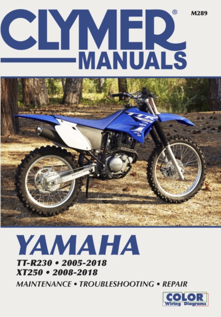 Clymer Yamaha XT250 (08-18) & TT-R230 (05-18)