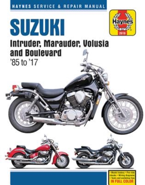 HM Suzuki Intruder Marauder Volusia Boulevard 1985-2017