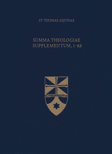 Summa Theologiae Supplementum 1-68