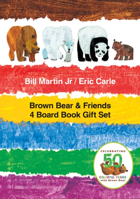 BROWN BEAR FRIENDS 4 BOARD BOOK GIFT SET