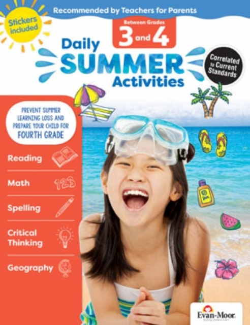 Daily Summer Activities Moving From 3Rd To 4Th Gr