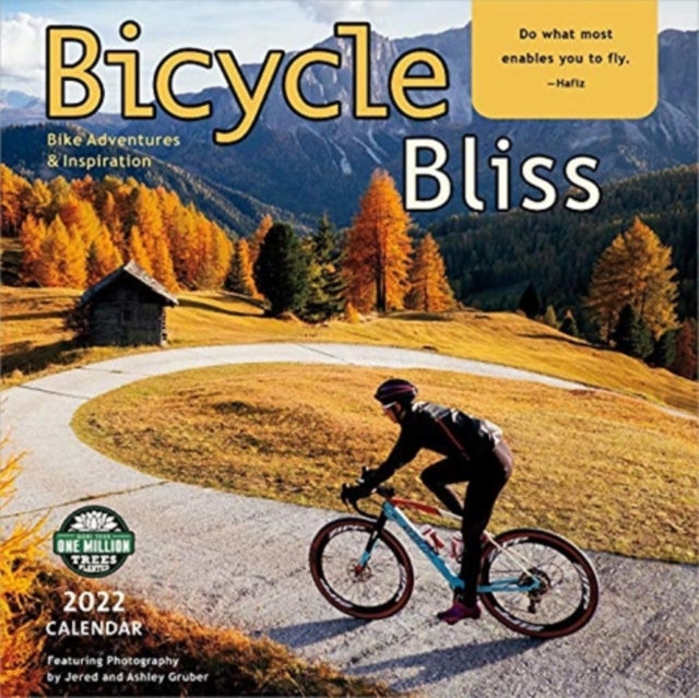 BICYCLE BLISS SQUARE WALL CALENDAR 2022