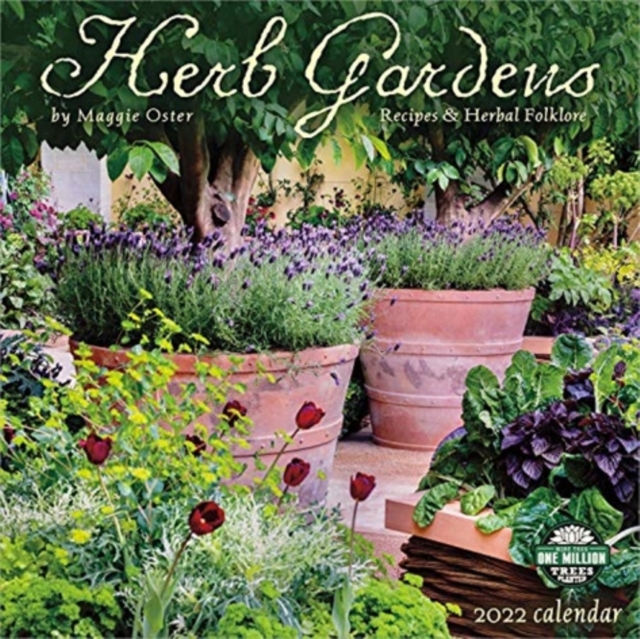 HERB GARDENS SQUARE WALL CALENDAR 2022