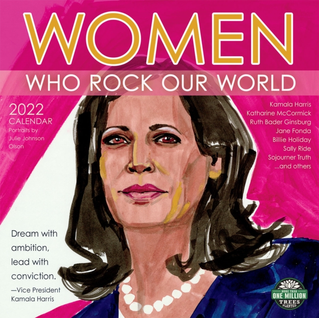 WOMEN WHO ROCK SQUARE WALL CALENDAR 2022