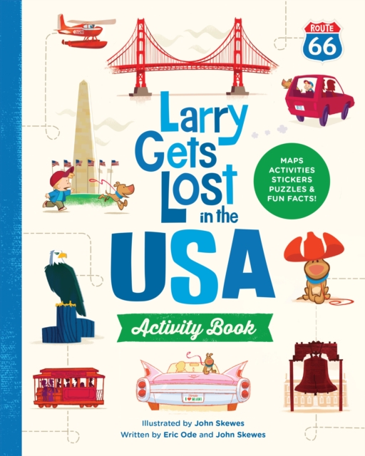 Larry Gets Lost in the USA Activity Book (with Stickers!)