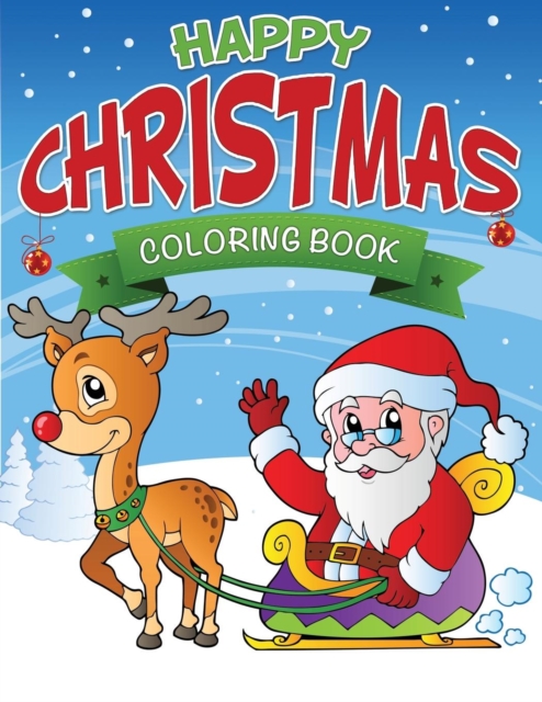 Happy Christmas Coloring Book