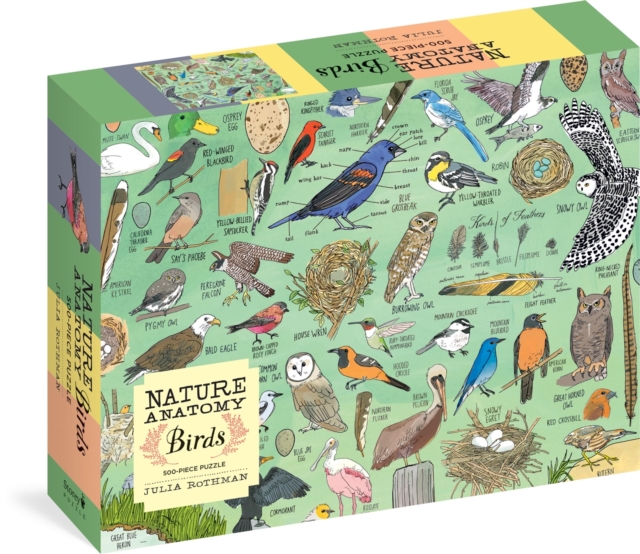 Nature Anatomy: Birds Puzzle (500 pieces)