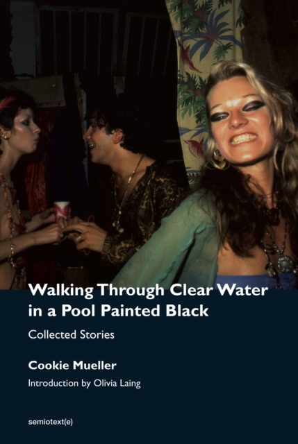 Walking Through Clear Water in a Pool Painted Black