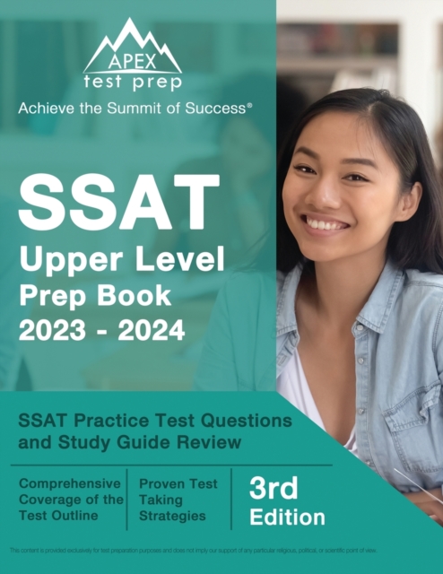 SSAT Upper Level Prep Book 2023-2024