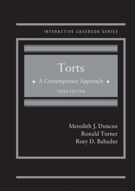 Torts, A Contemporary Approach - CasebookPlus