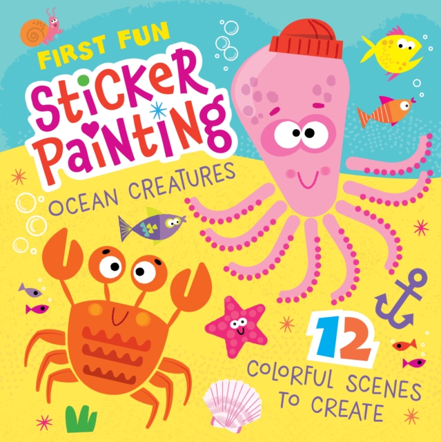 First Fun Sticker Painting: Ocean Creatures