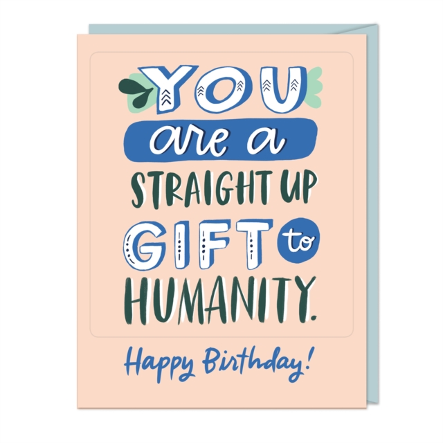 6-Pack Em & Friends Gift to Humanity - Birthday Sticker Cards