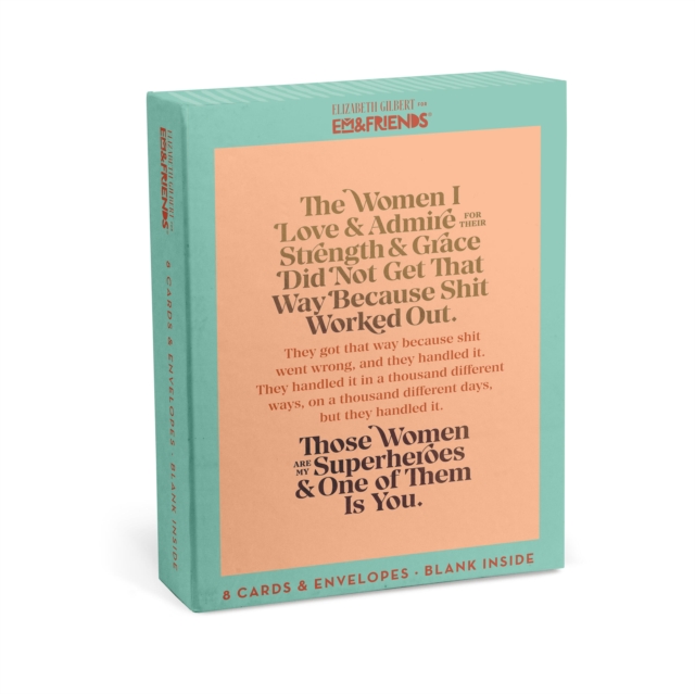 Em & Friends Elizabeth Gilbert Women I Love & Admire Boxed Cards Singles