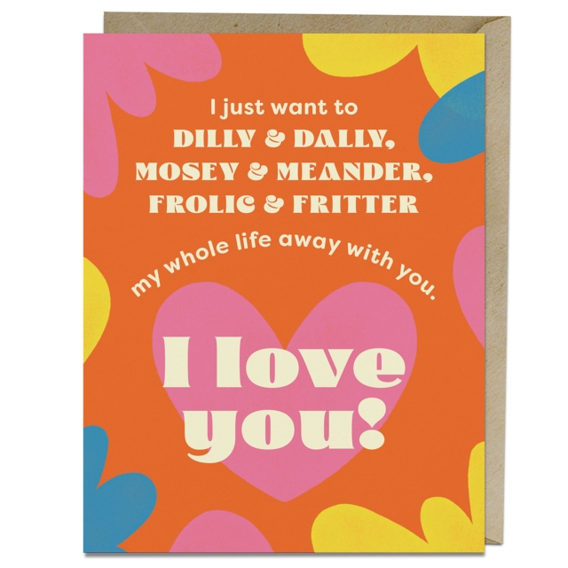 6-Pack Em & Friends Dilly & Dally Greeting Cards