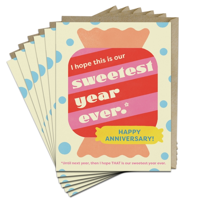 6-Pack Em & Friends Sweetest Year Ever Greeting Cards