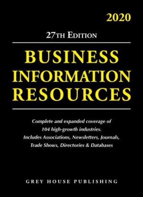 Business Information Resources, 2020
