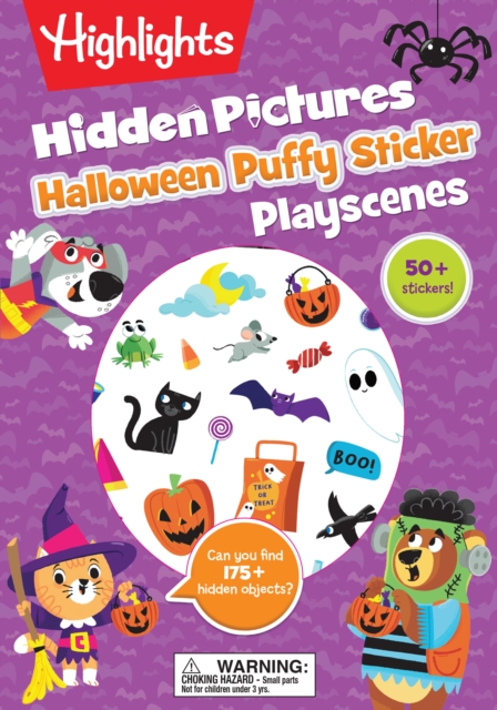 Halloween Puffy Sticker Playscenes
