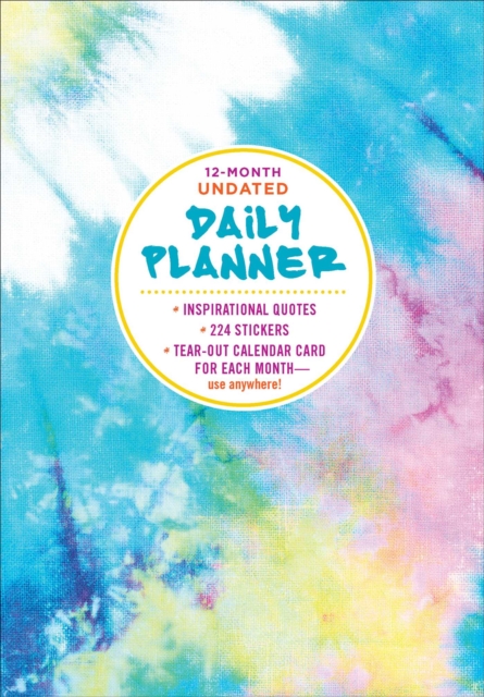 12-Month Undated Daily Planner