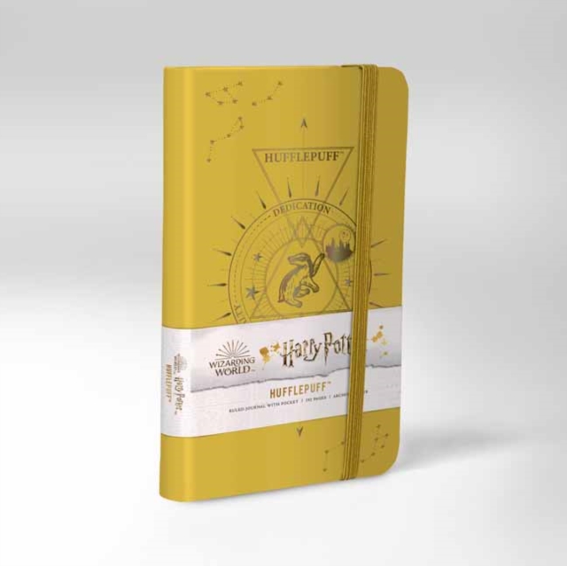 Harry Potter: Hufflepuff Constellation Ruled Pocket Journal