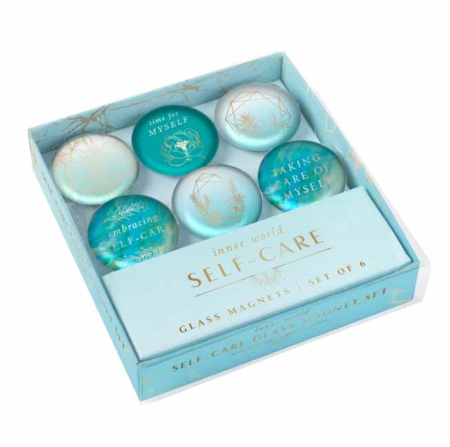 Self-Care: Glass Magnet Set (Set of 6)