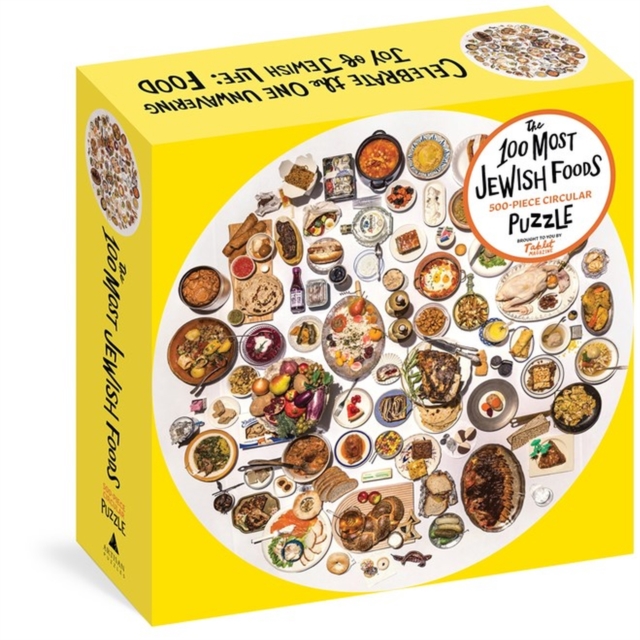 100 Most Jewish Foods: 500-Piece Circular Puzzle