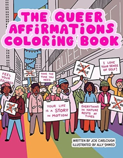 Queer Affirmations Coloring Book