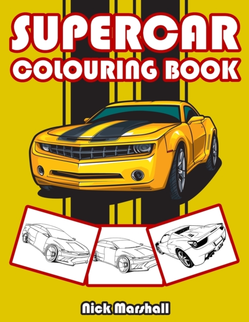 Supercar Colouring Book