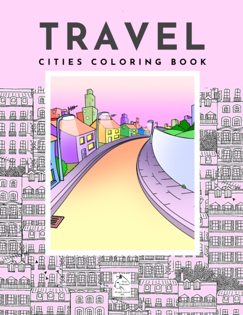 Travel Cities coloring book City architecture from around the world by Raz McOvoo