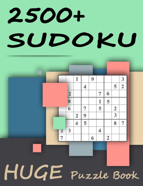 2500+ Sudoku - Huge Puzzle Book