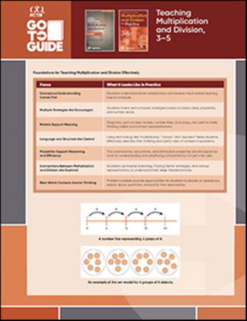 Go-to Guide Teaching Multiplication and Division, Grades 3–5