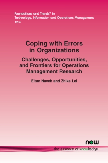 Coping with Errors in Organizations