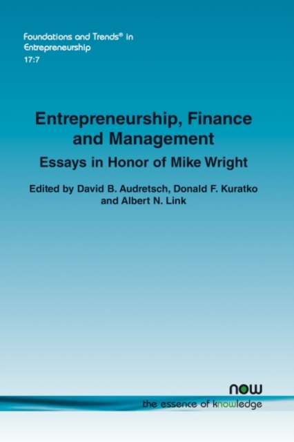 Entrepreneurship, Finance and Management