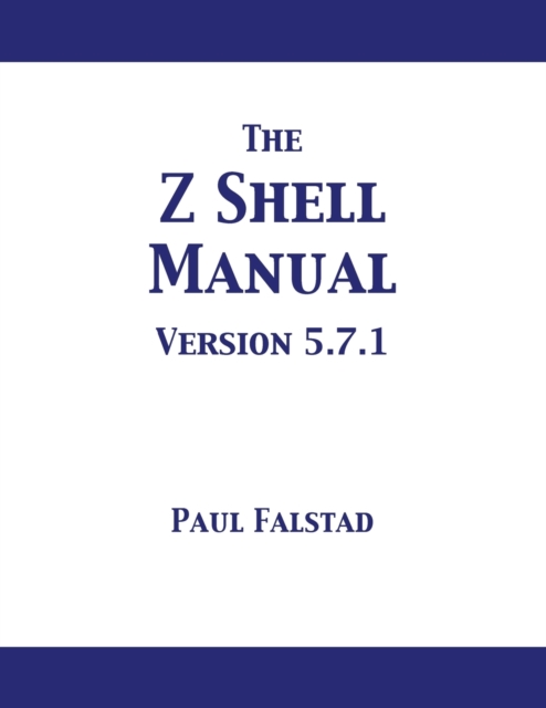 Z Shell Manual