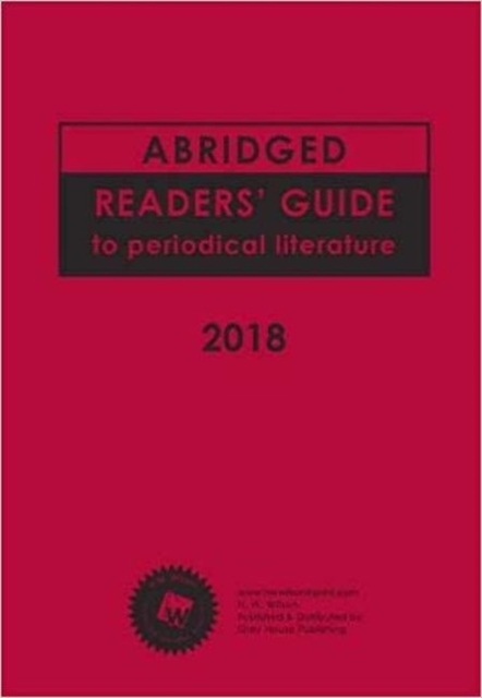 Abridged Readers' Guide to Periodical Literature, 2018 Subscription