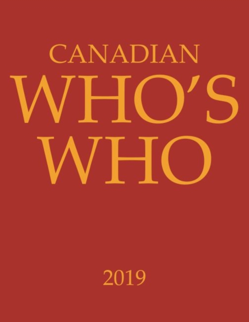 Canadian Who's Who, 2019