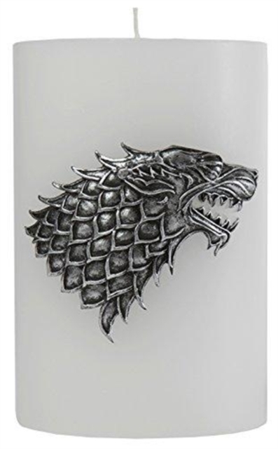 Game of Thrones House Stark Sculpted Insignia Candle