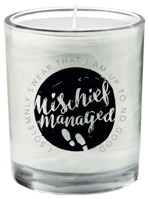 Harry Potter: Mischief Managed Glass Votive Candle