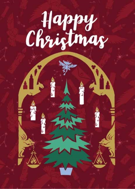Harry Potter: Great Hall Christmas Ornament Embellished Card