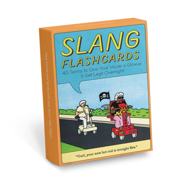 Knock Knock Slang Flashcards Deck, 40 Cards (2021 Edition)