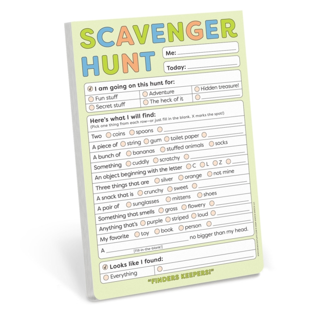 Knock Knock Kids Scavenger Hunt Playtime Pads