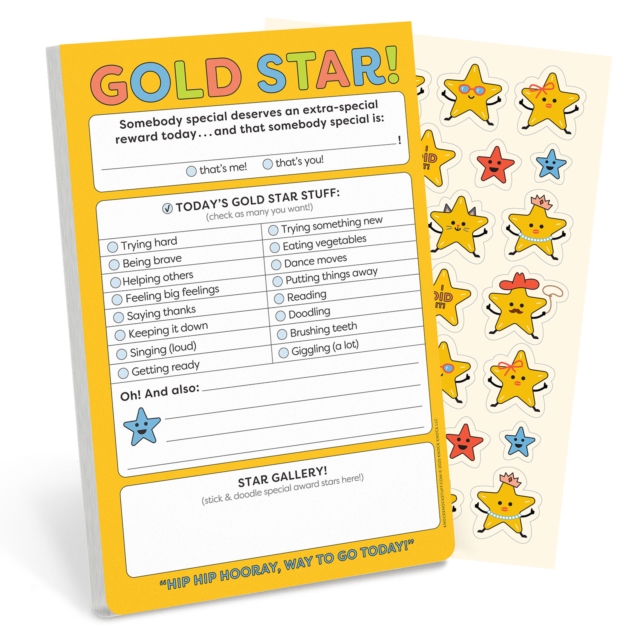Knock Knock Kids Gold Star! Playtime Pads