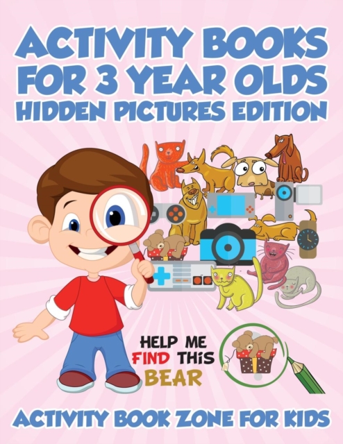 Activity Books For 3 Year Olds Hidden Pictures Edition