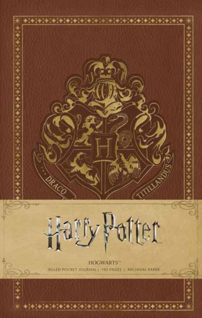 Harry Potter: Hogwarts Ruled Pocket Journal