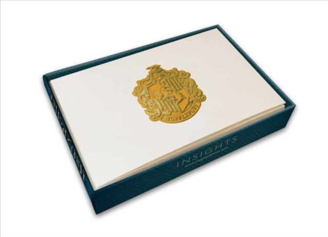 Harry Potter: Hufflepuff Crest Foil Note Cards