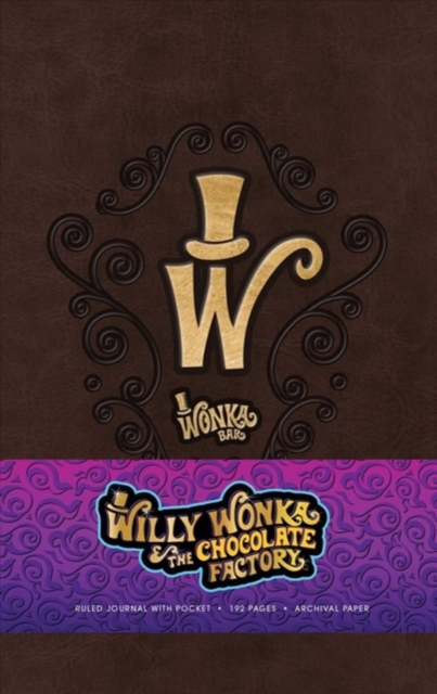 Willy Wonka Hardcover Ruled Journal