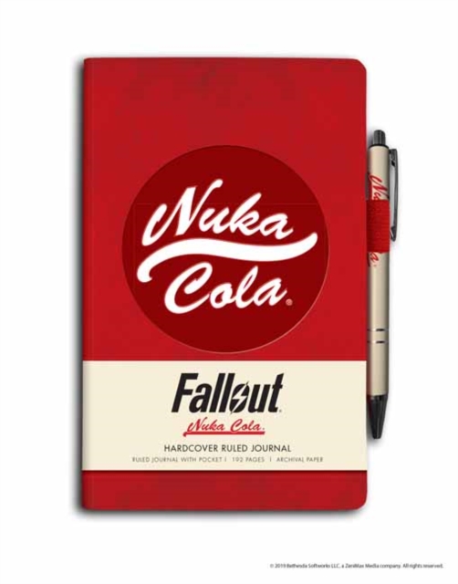 Fallout Hardcover Ruled Journal (With Pen)