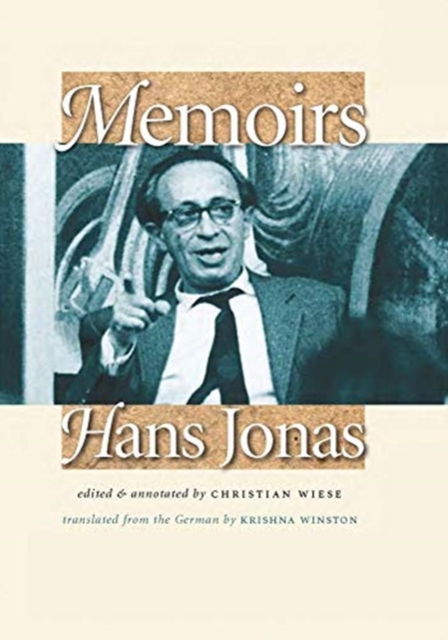 Memoirs - Hans Jonas