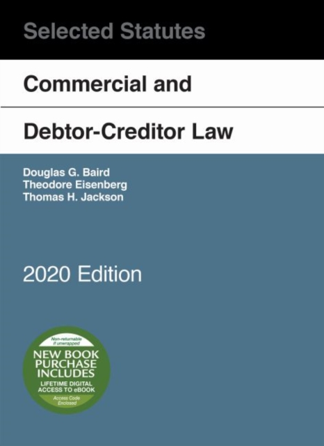 Commercial and Debtor-Creditor Law Selected Statutes, 2020 Edition