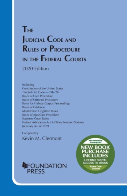 Judicial Code and Rules of Procedure in the Federal Courts, 2020 Revision